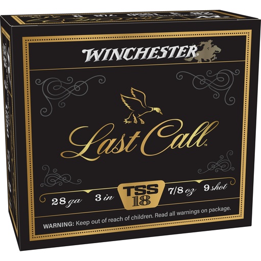 [WNLCTSS2839] WIN LAST CALL TSS 28GA 3" #9 10/100