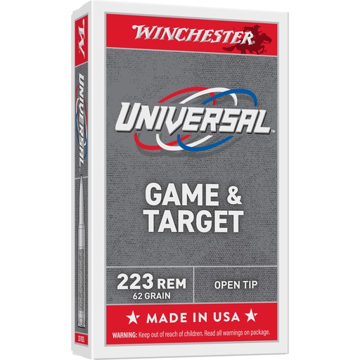 [WNU223HP62] WIN LC 223 REM 62GR FMJ 20/1000