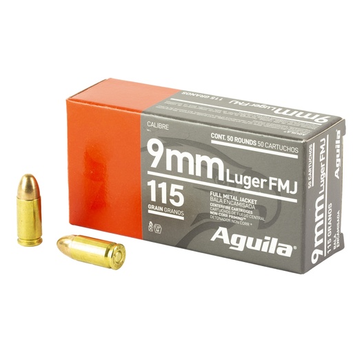 [AGA1E097704-N] AGUILA 9MM 115GR FMJ 50/1000