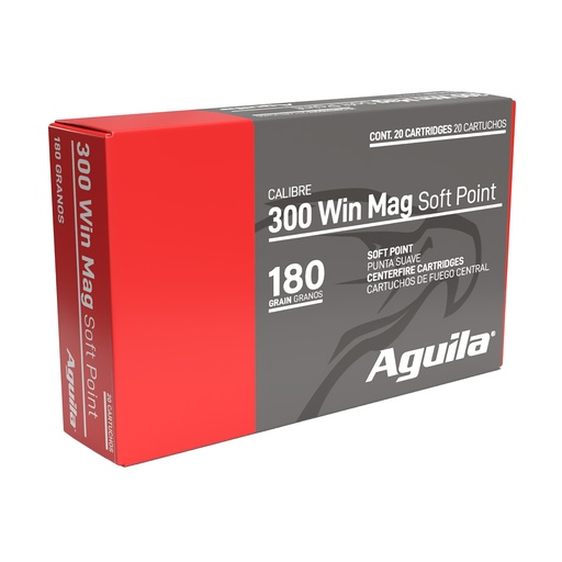 [AGA82044AG] AGUILA 300 WIN MAG 180GR SP 20/200