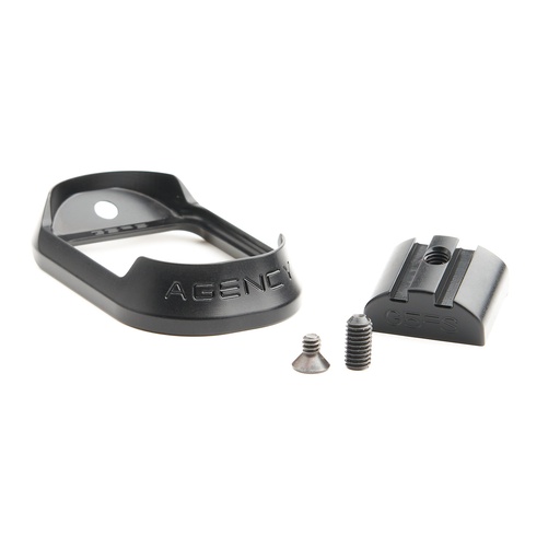 [AGEMW-G17G5-DTY-NBS-B] AGENCY DUTY MAGWELL FOR G17/G5 BLK