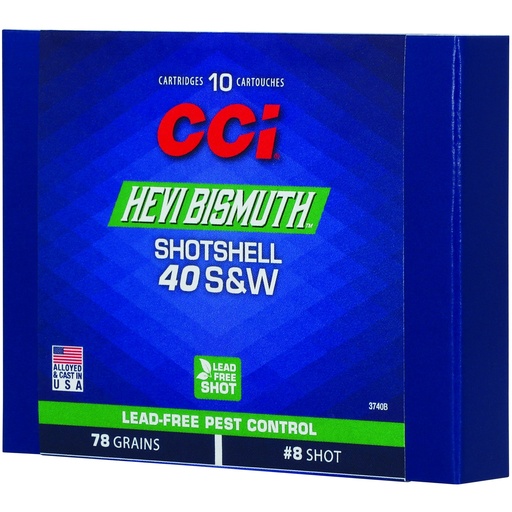[CCI3740B] CCI 40S&W BISMUTH SHOTSHELL 10/200