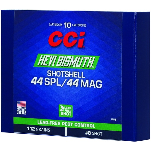 [CCI3744B] CCI 44SPL/REM BISMUTH SHOTSHELL