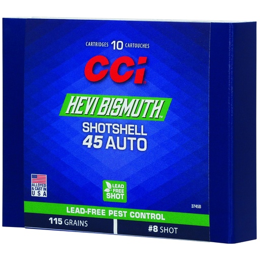 [CCI3745B] CCI 45ACP BISMUTH SHOTSHELL 10/200