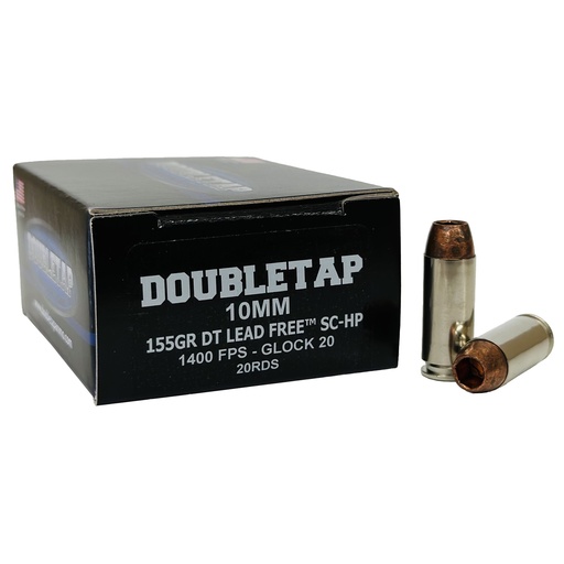 [DBT10MM155X] DBLTAP 10MM 155GR SCHP 20/1000
