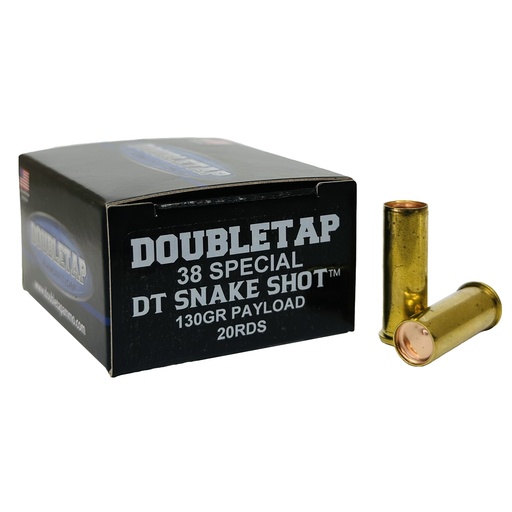 [DBT38SPSS2] DBLTAP SNAKESHOT 38SPL 130GR 20/1000