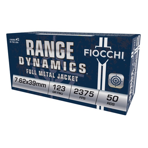 [F762X39A] FIOCCHI 7.62X39 FMJ 123GR 50/500