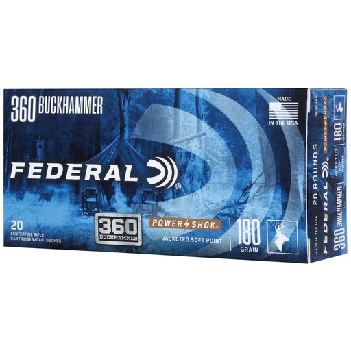 [FE360BHAS] FED PWRSHK 360 BCKHMMR 180GR 20/200