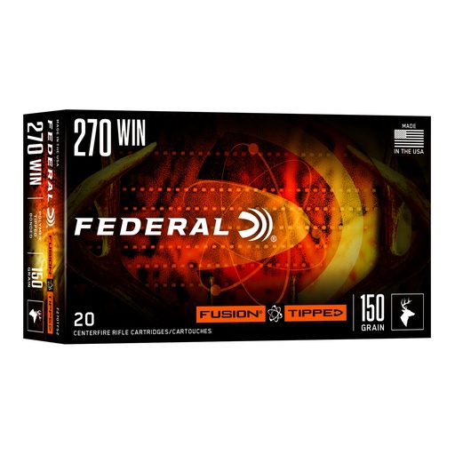 [FEF270TFS2] FUSION TIPPED 270WIN 150GR 20/200