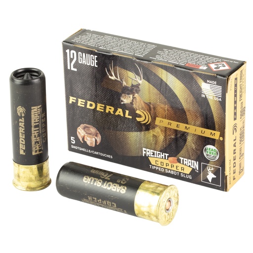 [FEP151FT] FED FRT TRN 12GA 3" 300GR SLUG 5/50