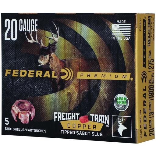 [FEP209FT] FED FRT TRN 20GA 3" 275GR SLG 5/50