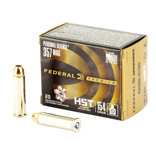[FEP357HST1S] FED PRM 357MAG 154GR HST JHP 20/200