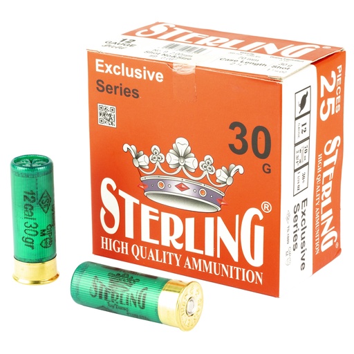 [GLOSRL8698779950651] STERLING EXCLSV 12GA 2.75" #9 25/250