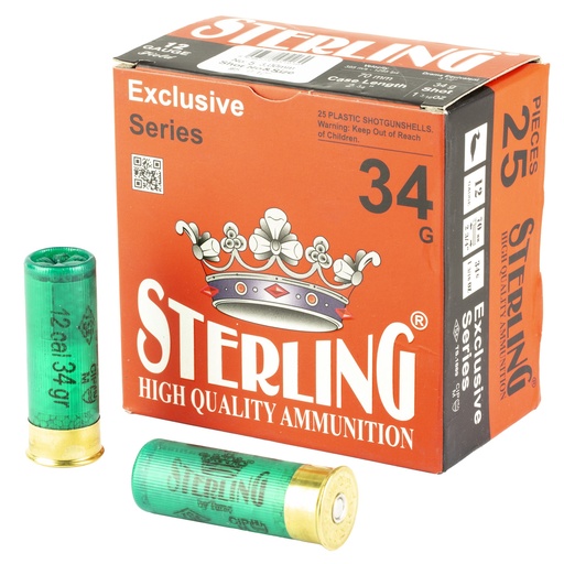 [GLOSRL8698779951030] STERLING EXCLSV 12GA 2.75" #5 25/250
