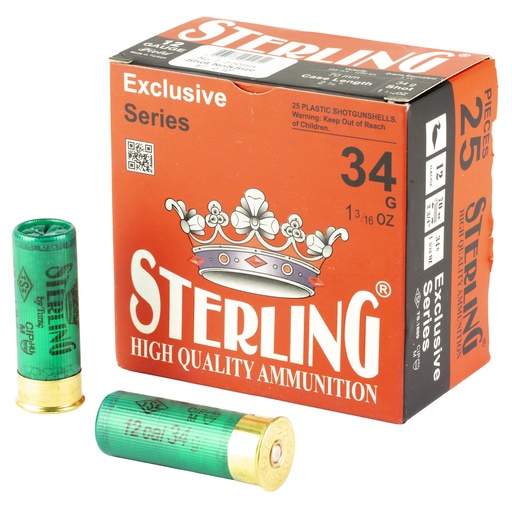 [GLOSRL8698779951054] STERLING EXCLSV 12GA 2.75" #7 25/250