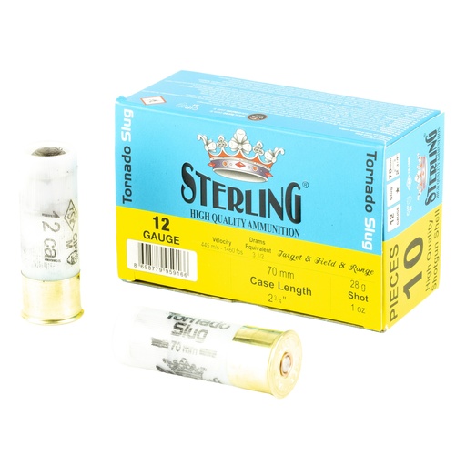[GLOSRL8698779959166] STERLING BG 12GA 2.75" SLUG 10/200