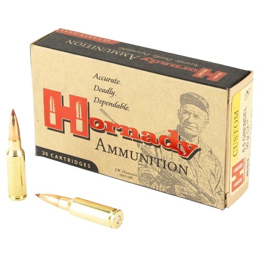 [H81513] HRNDY 6.5 GRENDEL 90 GR CX 20/200