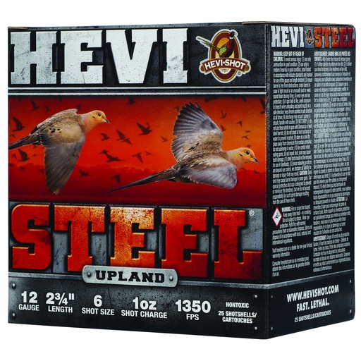 [HEVIHS61266] HEVI STL UPLND 12GA 2.75" #6 25/250
