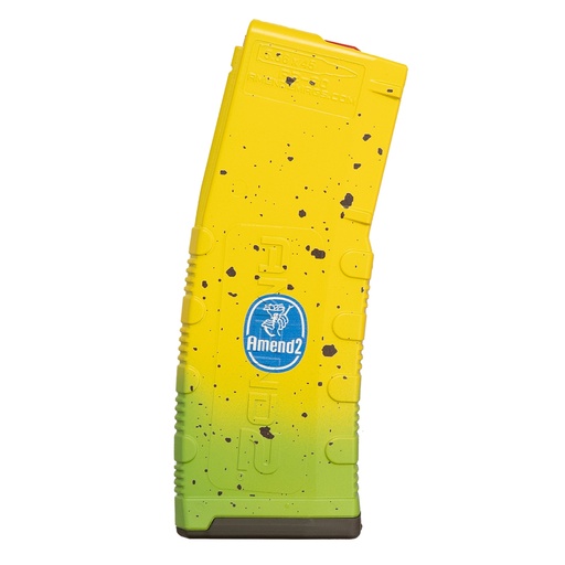 [MGAM556BANANA30] MAG AMEND2 AR15 556 30RD BANANA YLW