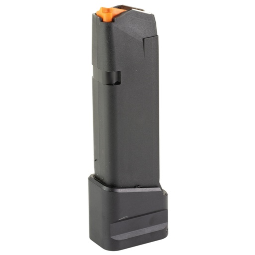 [MGSAG19-ME-5INS-BLK] MAG SHIELD GLOCK 19 +5/4 EXTN BLK
