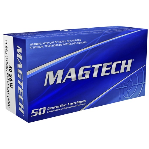 [MT40B-CSDP] MAGTECH 40SW 180GR FMJ 1000RD CS