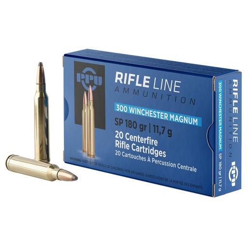 [PPUPP3003] PPU 300 WIN MAG 180GR SP 20/200