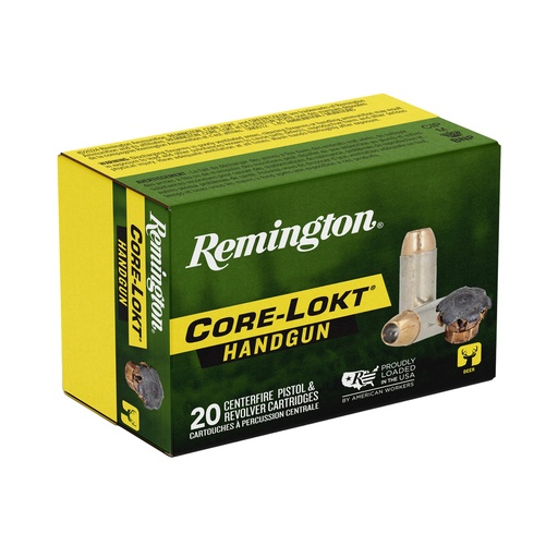 [REMR20220] REM CORE-LOKT HNDGN 357MAG 180GR JHP