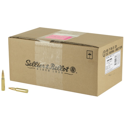 [SB308A-CSDP] S&B 308WIN 147GR FMJ 500RD CS