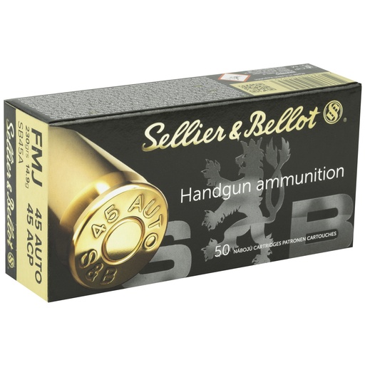 [SB45A-CSDP] S&B 45ACP 230 FMJ 1000RD CS