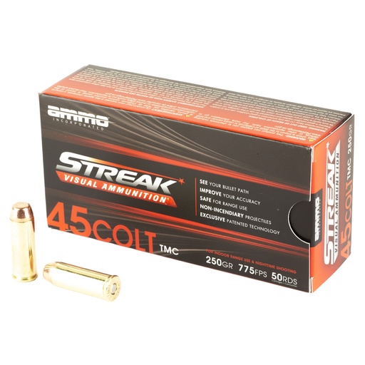 [STRK45C250TMC-RED] STREAK RED 45 COLT 250GR TMC 50/1000