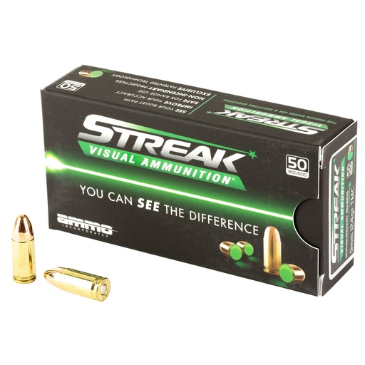 [STRK9124TMC-GRN] STREAK GRN 9MM 124GR TMC 50/1000