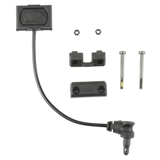 [UTYMBL-BLK-CL-4-5] UNITY MODBUTTON LT CRN LSR 4.5" BLK
