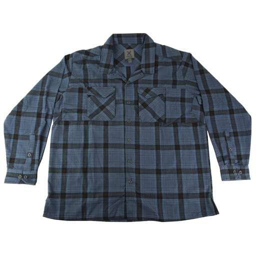 [VTX1500-BLRP-2XL] VERTX CANYON RIVER FLANNEL BLUE 2X