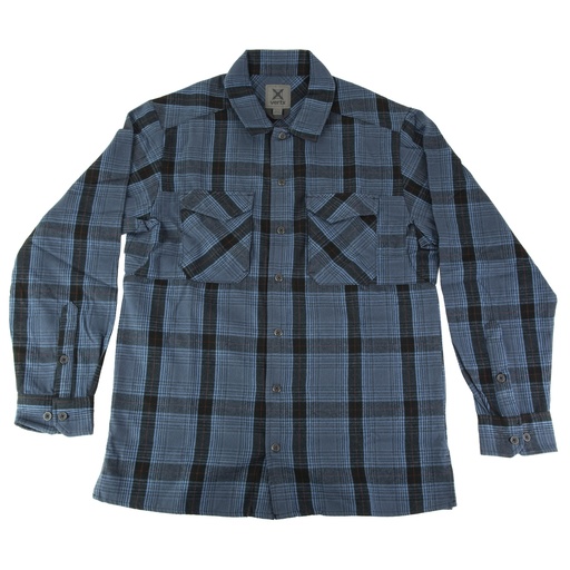 [VTX1500-BLRP-MED] VERTX CANYON RIVER FLANNEL BLUE MED