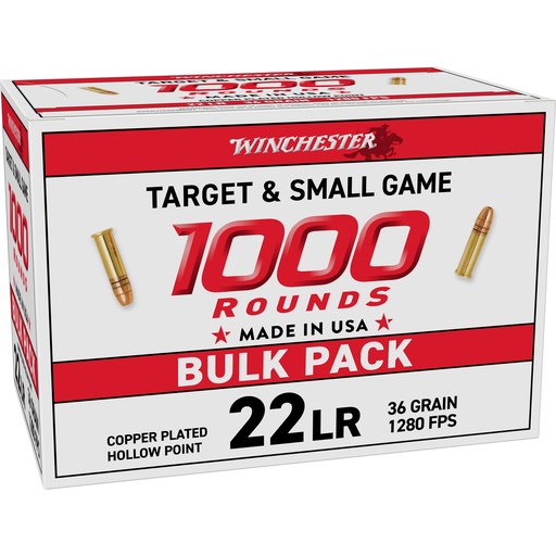 [WN22LR1KHP] WIN WHITE BOX 22LR 36GR HP 1000/2000