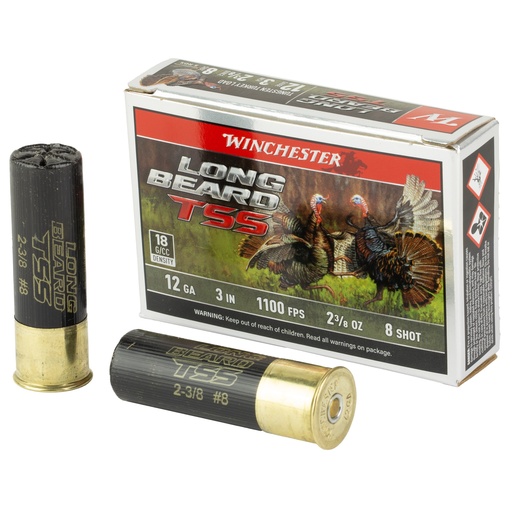 [WNLBTSS1238] WIN LONG BEARD TSS 12GA 3" #8 5/50