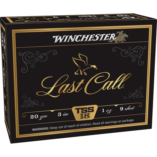 [WNLCTSS2039] WIN LAST CALL TSS 20GA 3" #9 10/100