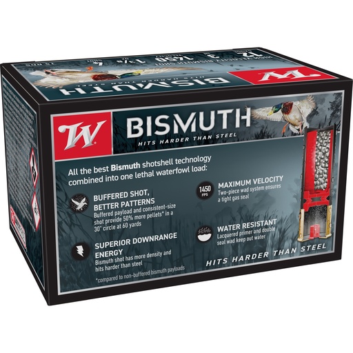 [WNSWB1234XV] WIN BISMUTH 12GA 3" #4 15/150