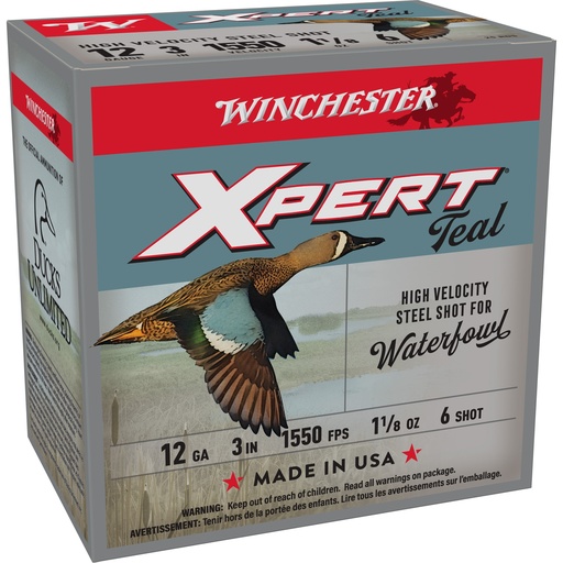 [WNWEX1236] WIN XPERT STEEL 12GA HV 3" #6 25/250