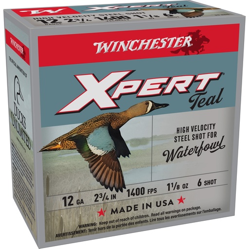 [WNWEX12H6] WIN XPERT STEEL 12GA 2.75" #6 25/250