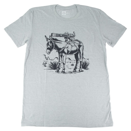 [MPIMAG1528-041-2XL] MAGPUL BURRO CVC TSHRT GRAY 2XL
