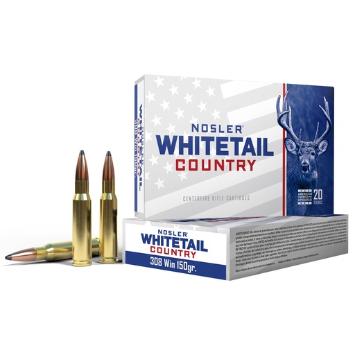 [NOS40128] NOSLER WCA 308WIN 150GR SB SP 20/200