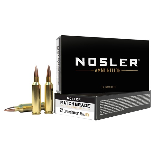 [NOS51297] NOSLER RDF 22 CREED 85GR HPBT 20/200
