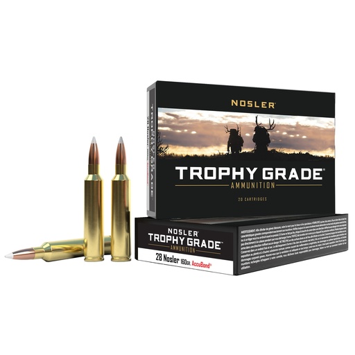 [NOS60035] NOSLER TGA 28 NOSLER 160GR AB 20/200