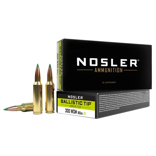 [NOS61035] NOSLER BTA 300WSM 165GR BT SP 20/200