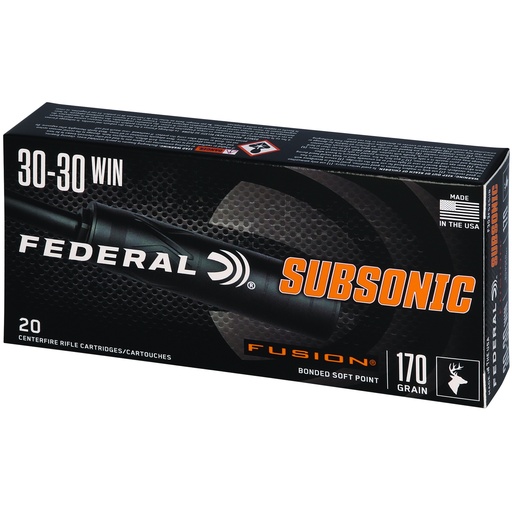 [FEF3030FS2SUB] FUSION 30-30WIN 170GR FSP 20/200