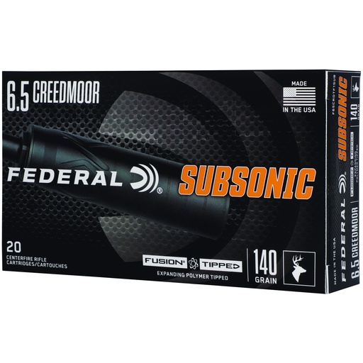 [FEF65CRDTFS1SUB] FUSION TIPPED 6.5CRD 140GR 20/200