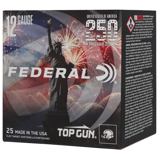 [FETGL12US8USA] FED 250TH ANV USA TPGN 12GA 2.75" #8